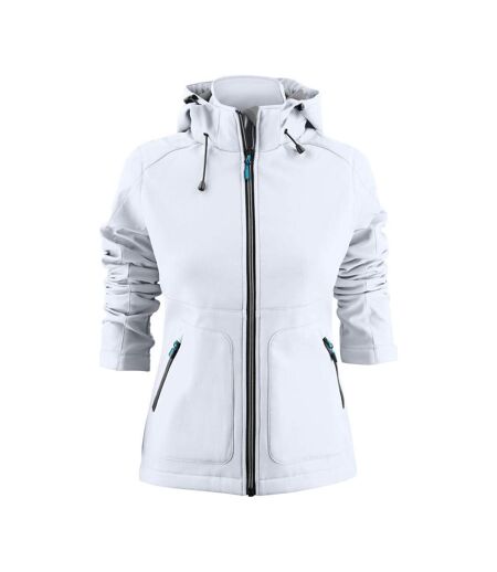 Veste Softshell Karting Femme Blanc Printer