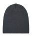 Mens Backbone Ribbed Beanie Grey Oakley-2