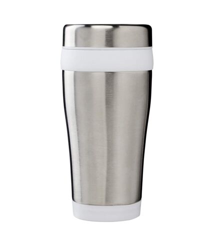 Elwood Recycled Stainless Steel Insulated 410ml Tumbler (White) (One Size) - UTPF4328