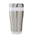 Elwood recycled stainless steel insulated 410ml tumbler one size white Generic-2