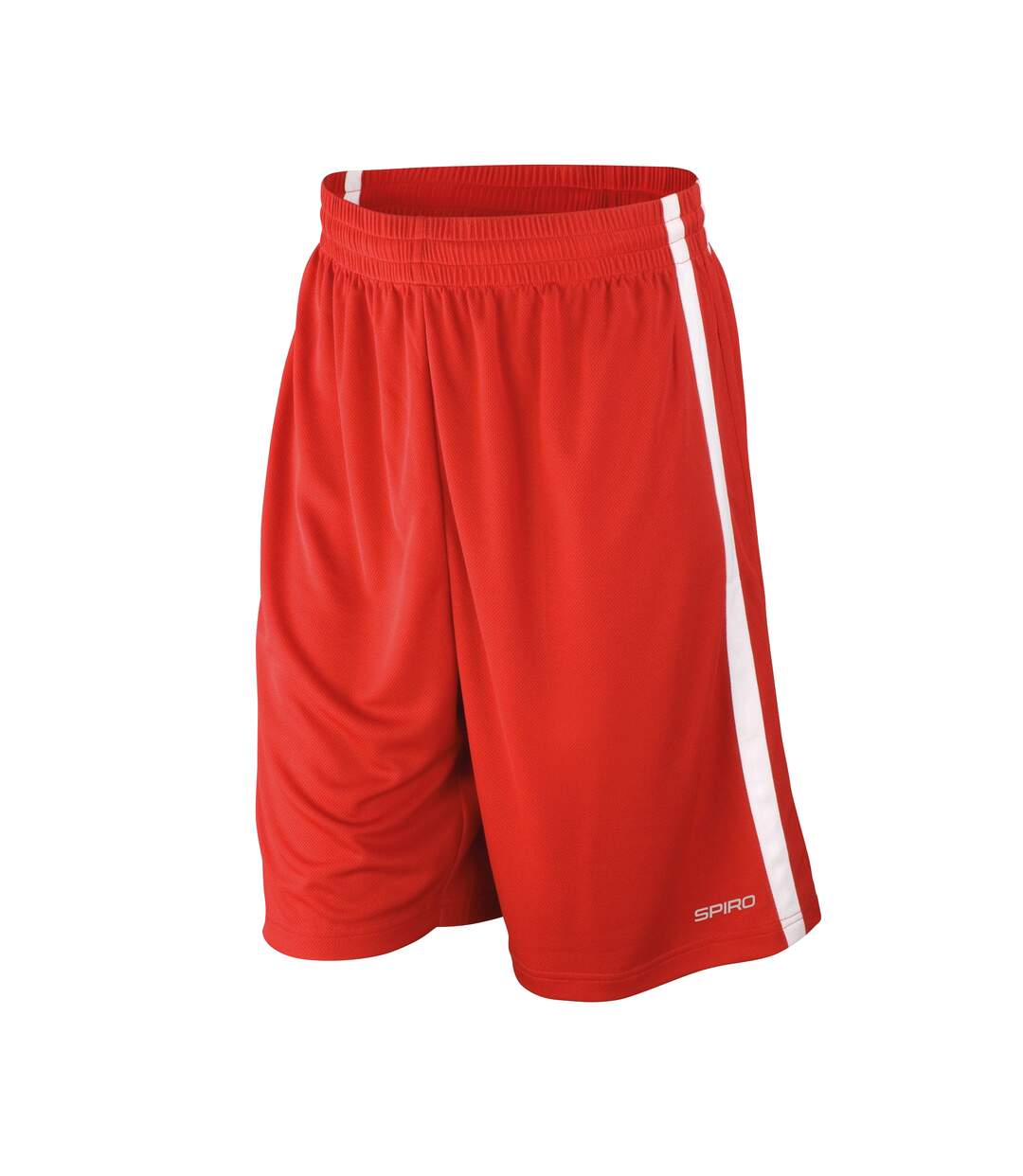 Short de basketball hommes bleu roi/blanc Spiro-2