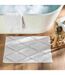 Tapis de Bain Tufté Thais 50x80cm Blanc-5