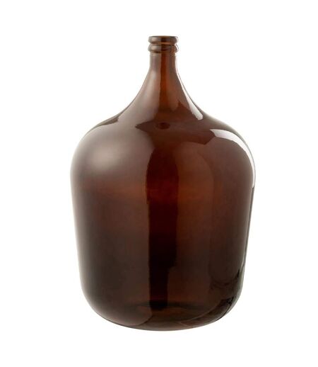 Vase Design en Verre Cuiso 56cm Marron Foncé