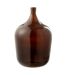 Vase Design en Verre Cuiso 56cm Marron Foncé-1