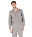 Pyjama long ouvert flanelle Eminence-1