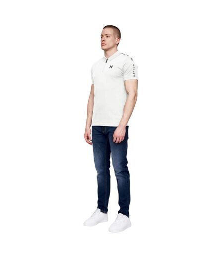 Polo tapehen homme blanc Henleys