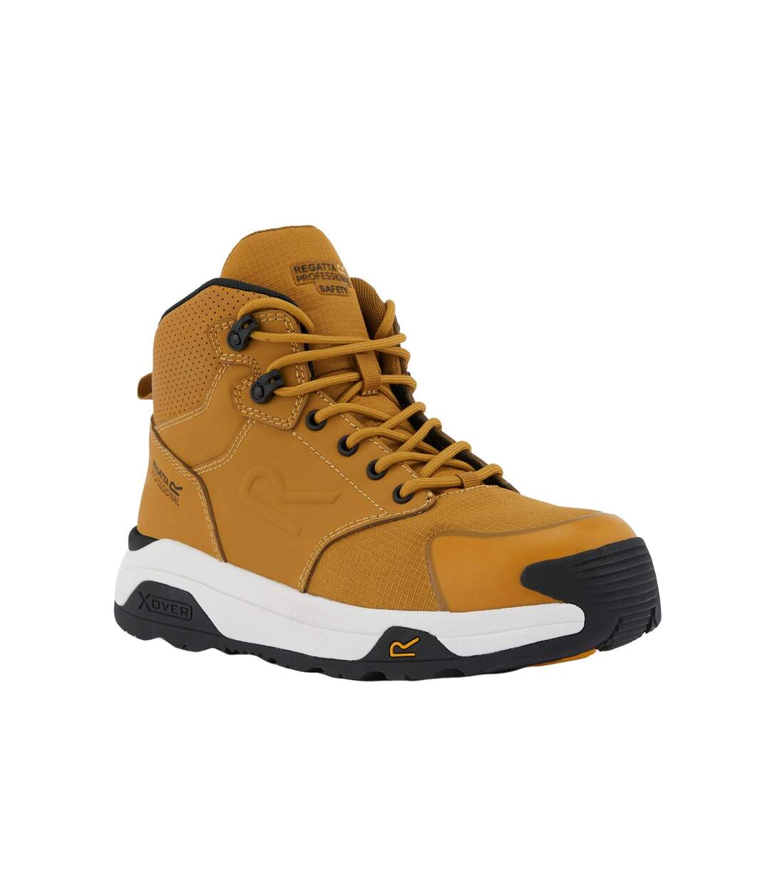 Bottines de sécurité metafort homme jaune / blanc Regatta-1