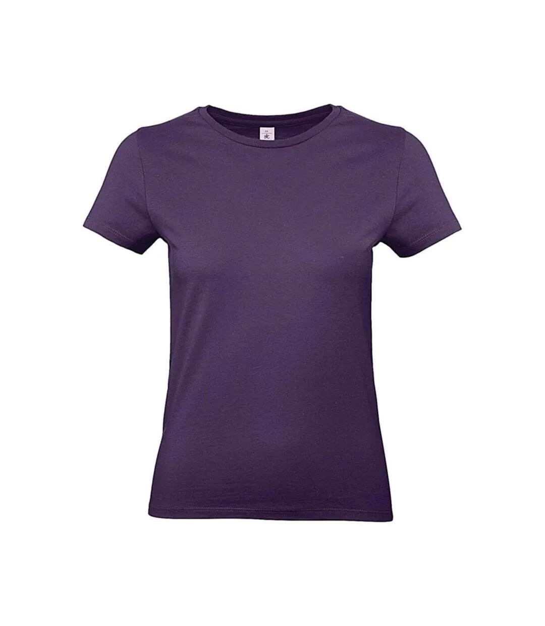 Womens/ladies #e190 T-shirt Radiant Purple B&C-1