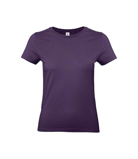 Womens/ladies #e190 T-shirt Radiant Purple B&C