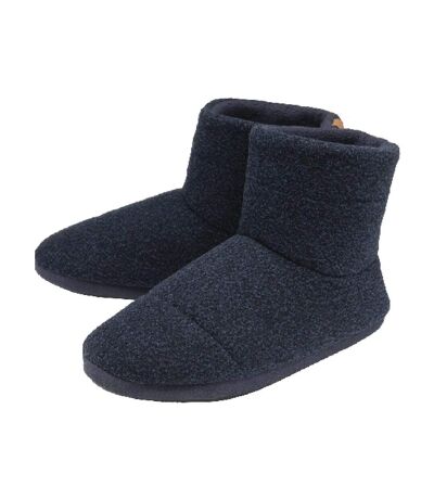 Mens Indoor Boot Slippers with Memory Foam