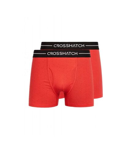 Crosshatch - Boxers HEXTER - Homme (Rouge) - UTBG858