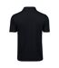 Tee Jays Mens Power Pique Polo Shirt (Black)