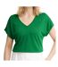 T-Shirt vert femme morgan fantaisiess-1