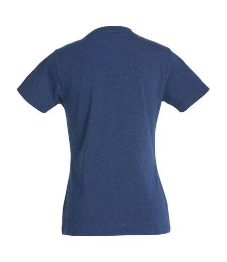 T-shirt New Classic Femme Bleu Clique