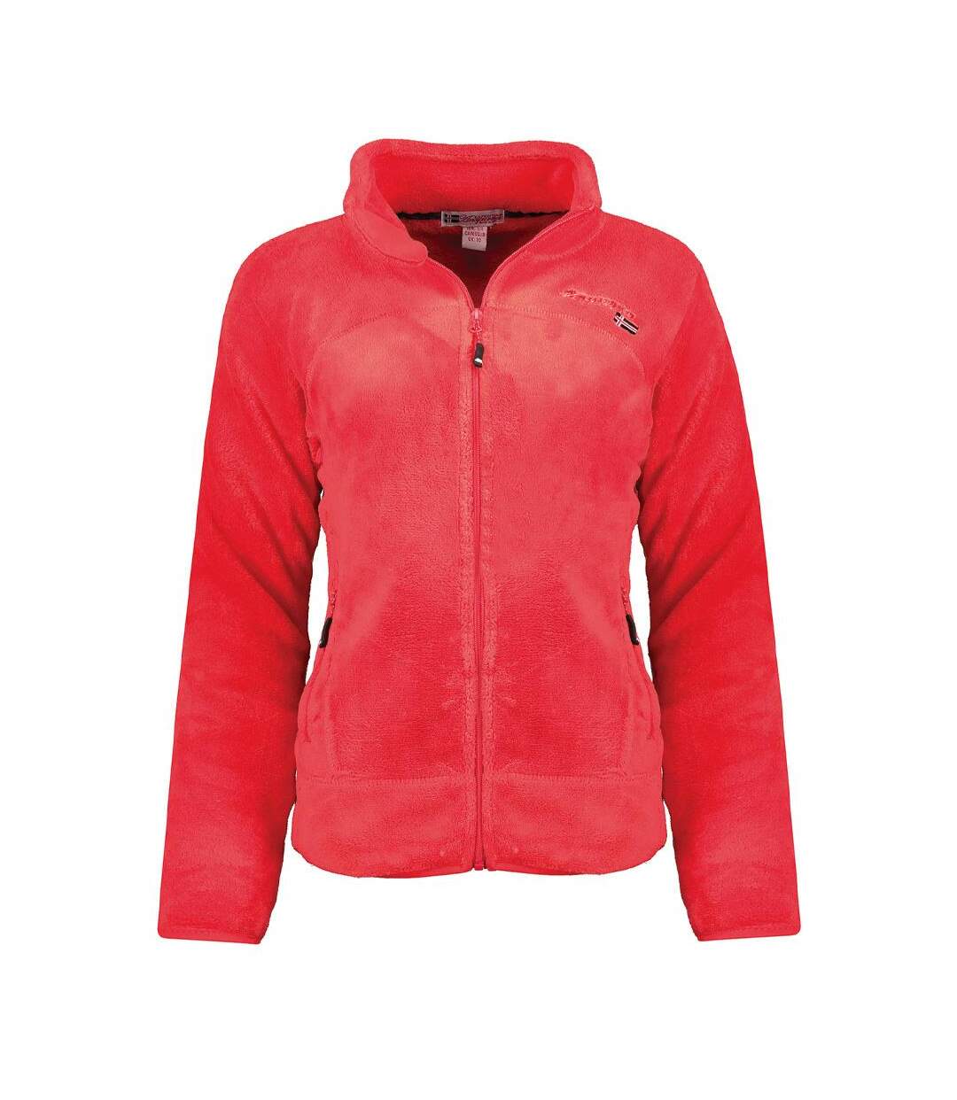 Polaire rouge femme anapurna uternel lady - l-1