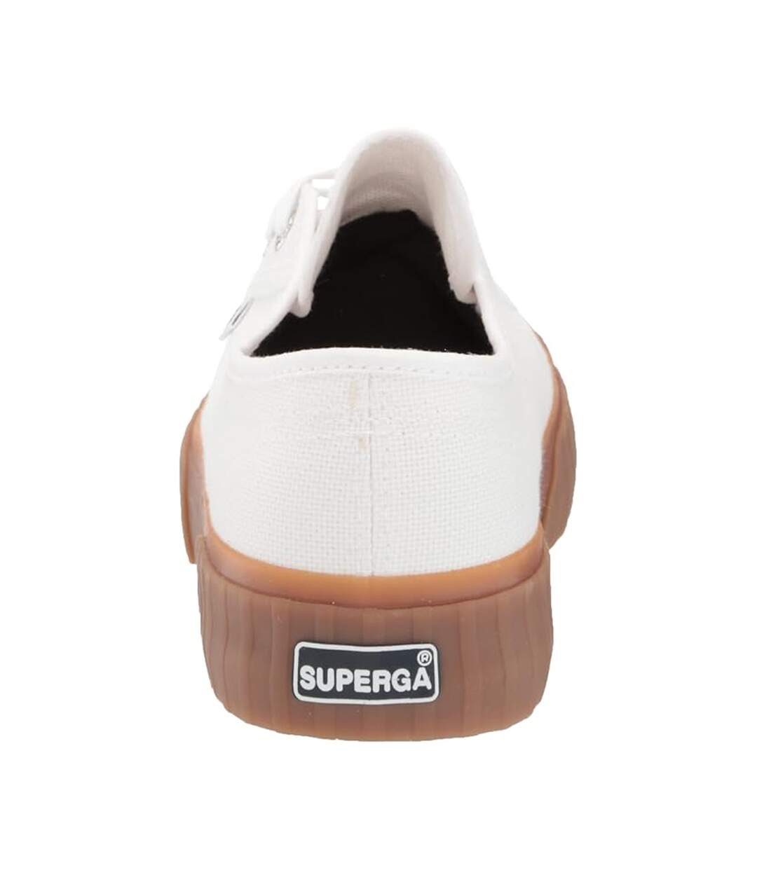 Mens Ento Vulc Canvas Flat Trainers White Ellesse-2