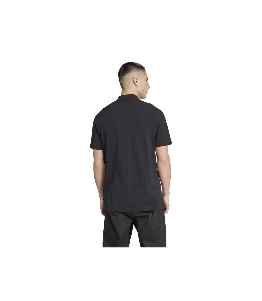 Polo Style Manchester United Fc Dna Homme Noir Adidas-3