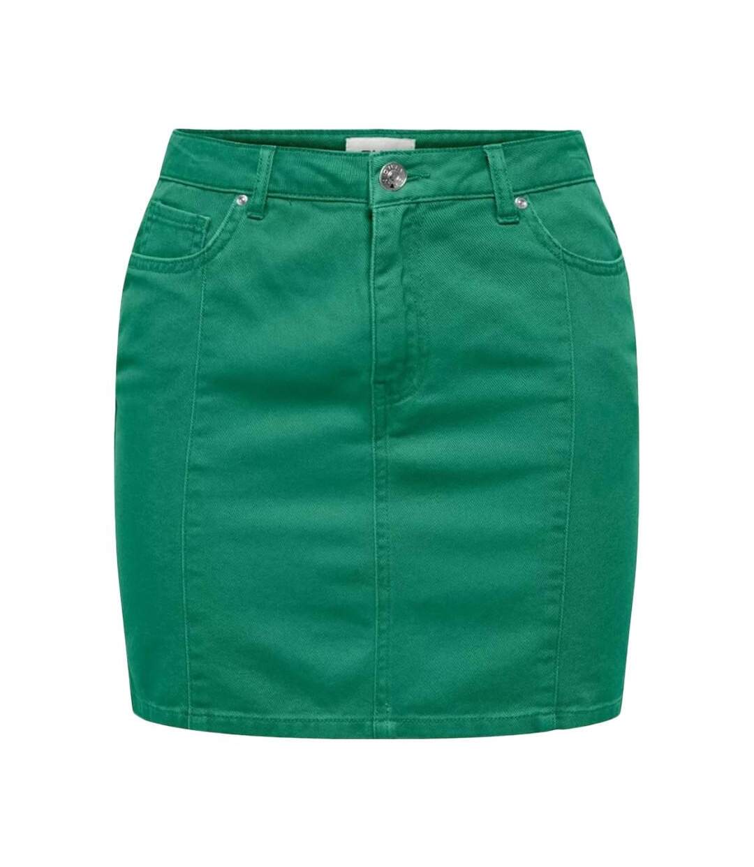 Jupe en Jean Verte Femme Only Pintu - L