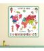 Carte du Monde à Colorier 5 Feutres 50x50cm Blanc-3
