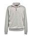 Mens dallas zip-neck sweater silver Brook Taverner-1
