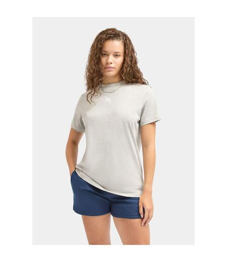 Womens/ladies Jules T-shirt Grey Miss Kick