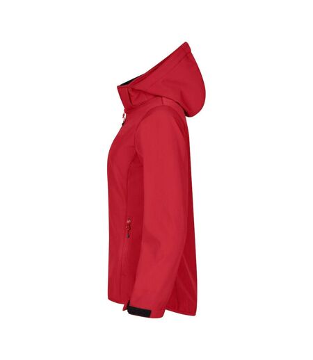 Veste Softshell Classic Femme Rouge Clique