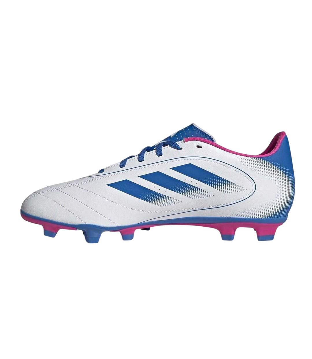 Mens Goletto Viii Regular Firm Ground Football Boots White Blue Pink Adidas-3
