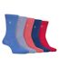 Farah - Lot de 5 paires de chaussettes douces respirantes en bambou homme-1