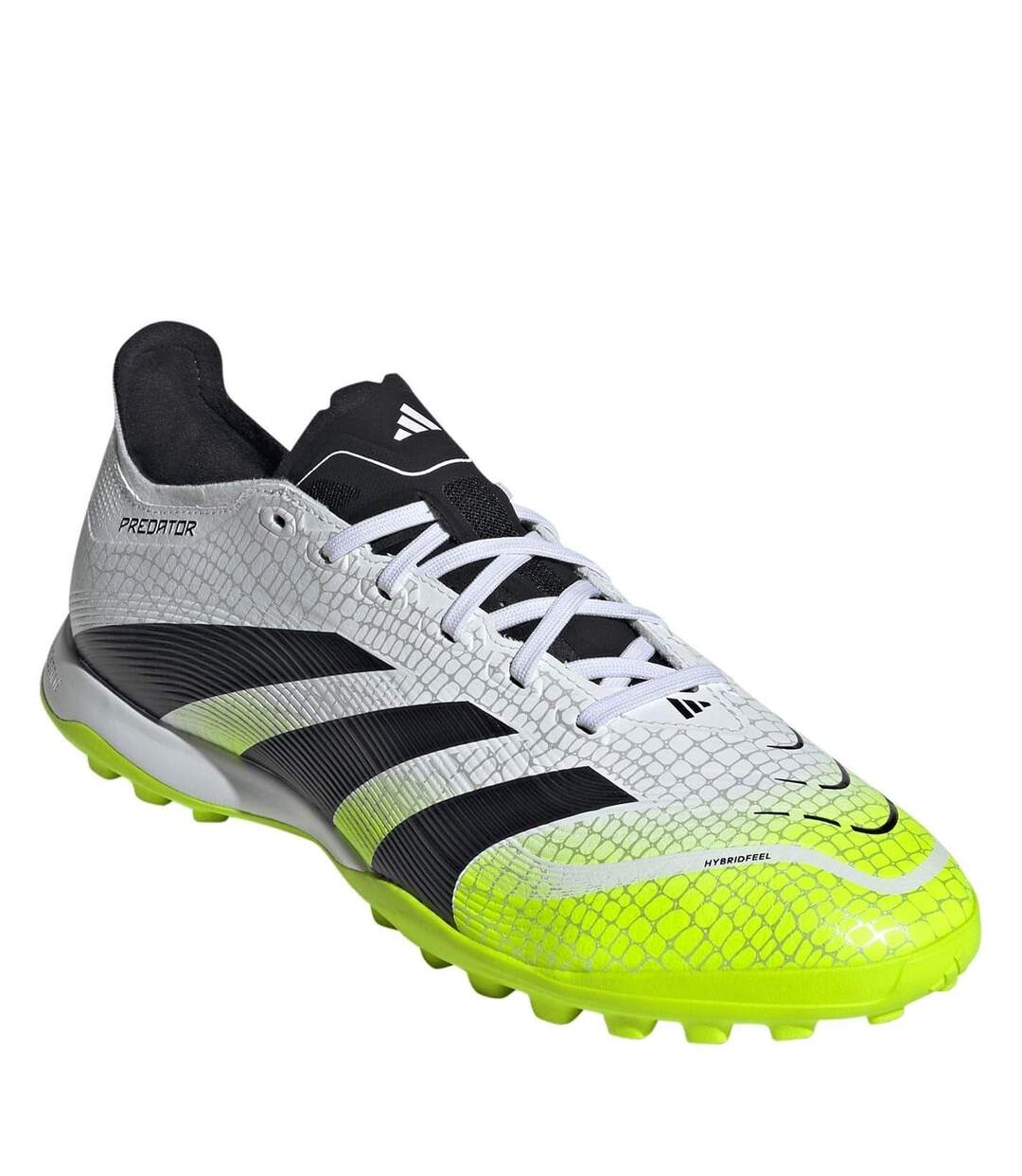 Mens Predator League Two Tone Football Boots White Black Lemon Adidas-3