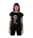Disney T-shirt en coton Mickey Mouse Skeleton Femme/Ladies (Noir) - UTBI31945-2