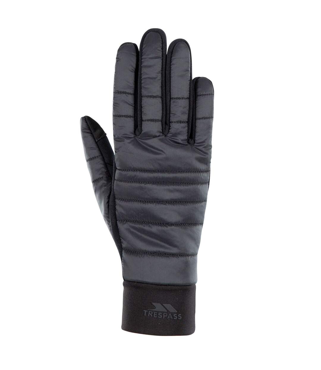 Unisex adult rumer leather glove black Trespass-2