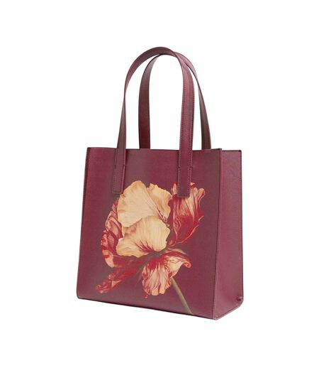 Shimina Floral Tote Bag One Size Wine Ted Baker