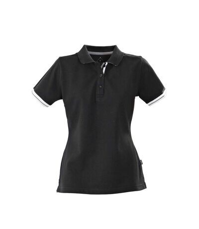James Harvest Womens/Ladies Antreville Polo Shirt (Black) - UTUB519