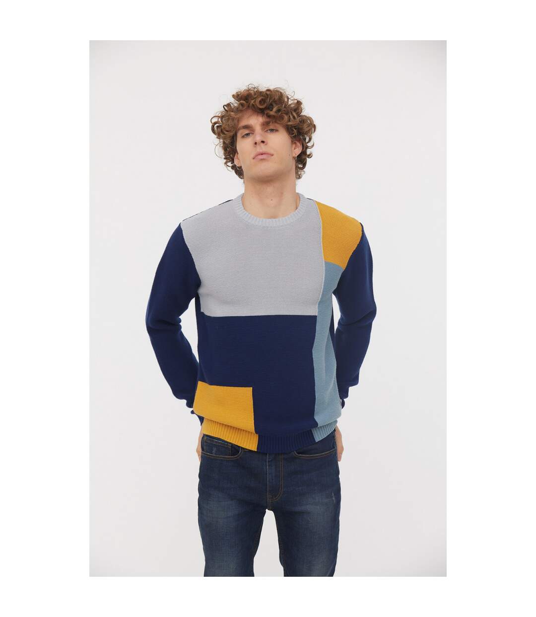 Pull manches longues coton regular COURO