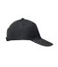 Buzz 5 Panel Baseball Cap Black MidOcean-3