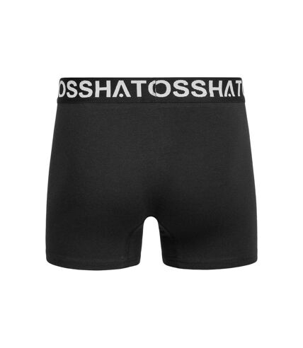 Pack of 5  Mens astral boxer shorts  black Crosshatch