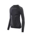 Haut Thermique Gambit Femme Noir Cendre Volcanique Iguana-3