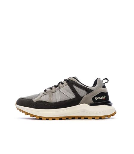 Baskets grises/noires homme schott heck