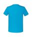 T-shirt Hommes Azur Fruit Of The Loom-2