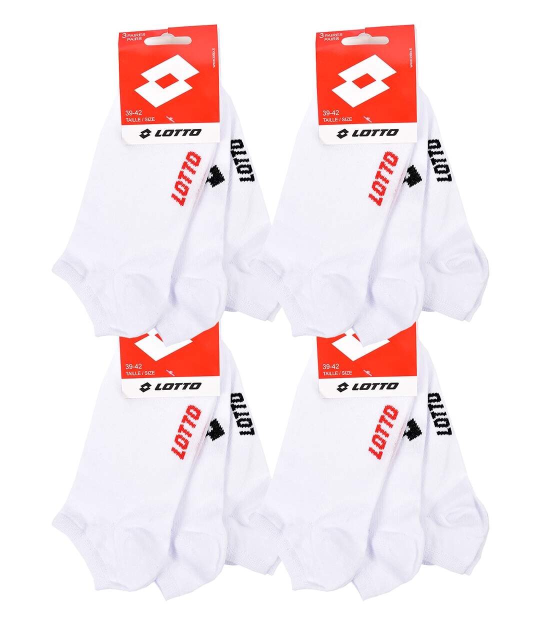 Chaussettes Homme LOTTO Pack de 12 paires SNEAKER 4014