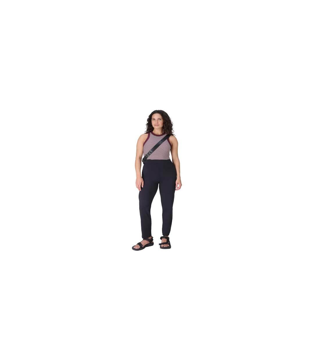 Pantalon Transition Femme Noir Sweaty Betty-1