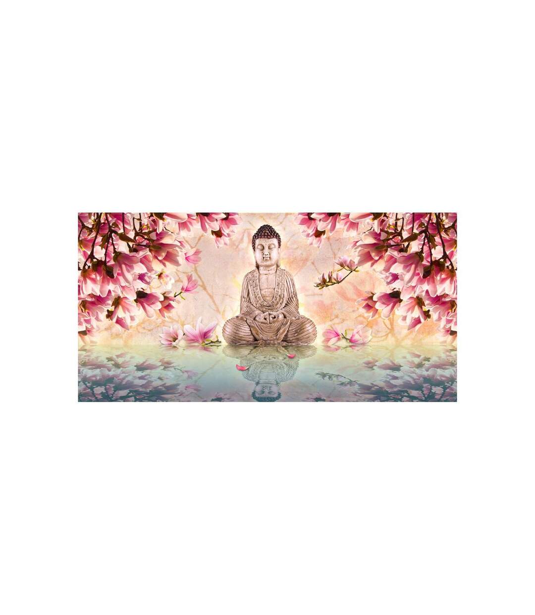 Papier Peint XXL Bouddha & Magnolia 270x550cm-2