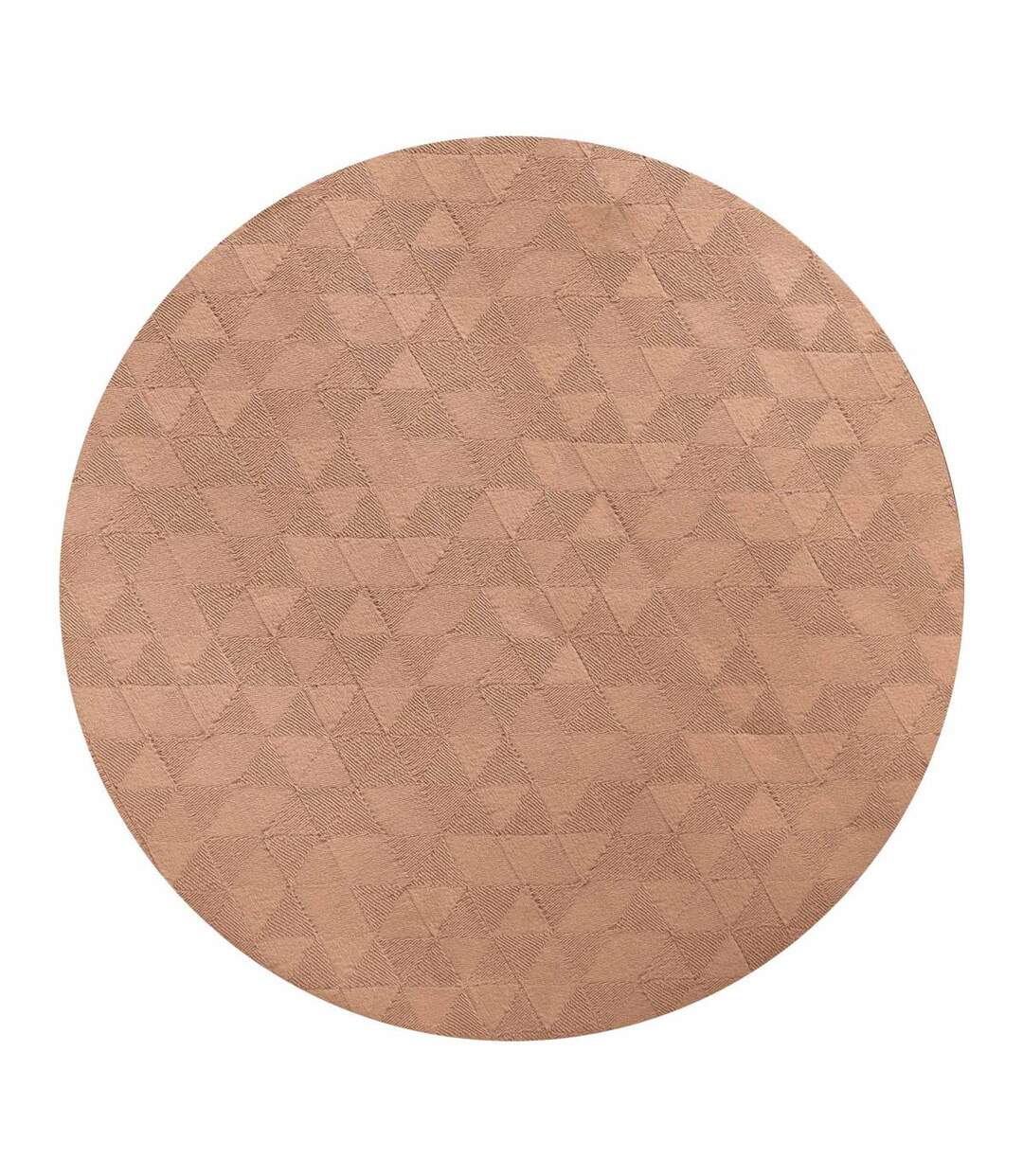 Set de Table Rond Delta 38cm Camel-1