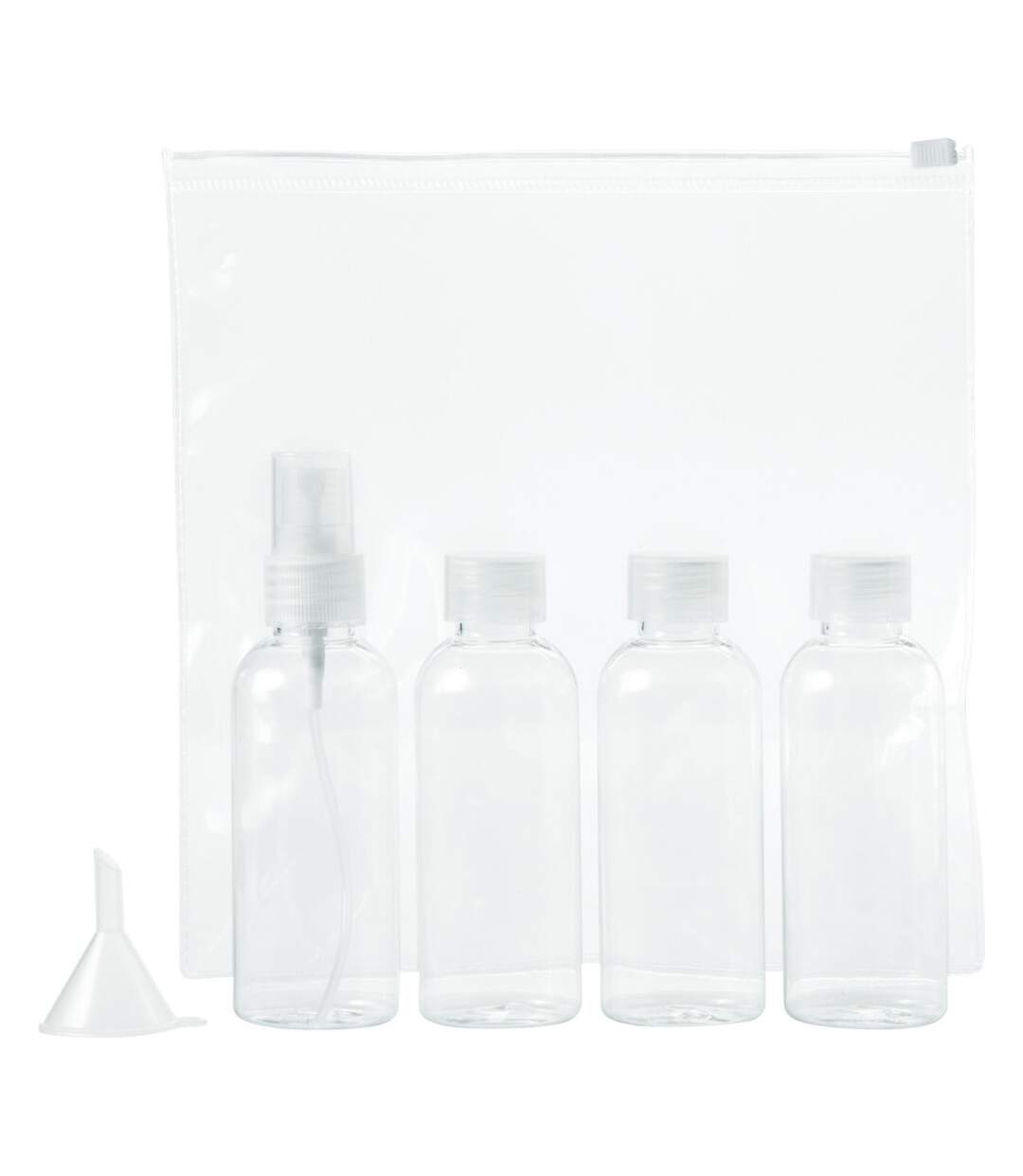 Set De Bouteilles De Voyage Approuvé Par Tokyo Airline 18.5 X 3.7 X 18cm Transparent Bullet-1