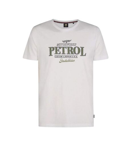 T-Shirt blanc homme petrol industries classics