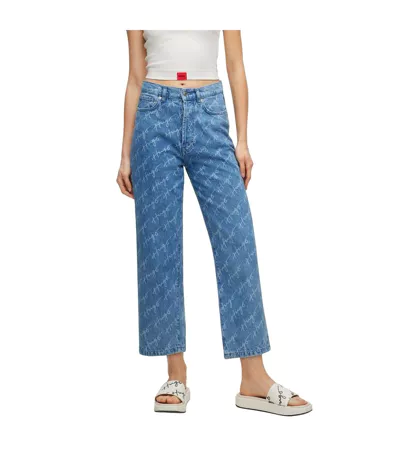 Jean Femme Bleu Hugo Boss