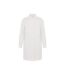 Chemise robe en lin - Femme - PATS5008 - blanc-1