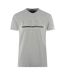 Mens London 1851 T-shirt Grey Aquascutum-1