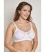 Soutien-gorge avec armatures brodé fil brillant-1