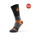 Chaussettes trade homme noir / gris / orange Scruffs